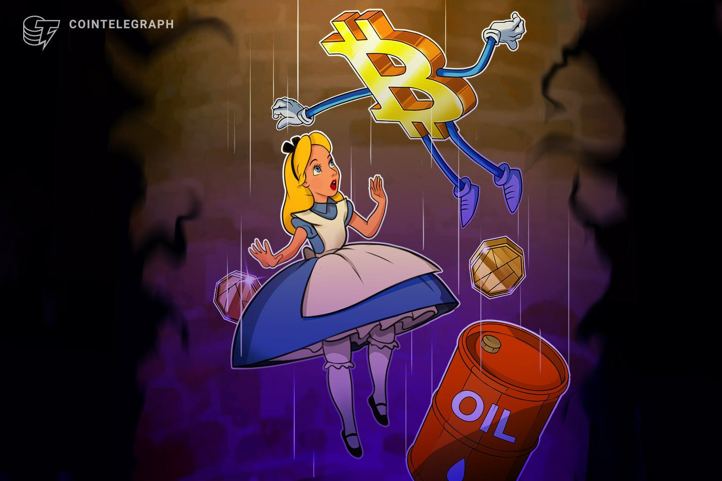 仮想通貨ビットコイン、再び7000ドル下回る NY原油先物は史上初の「マイナス」記録