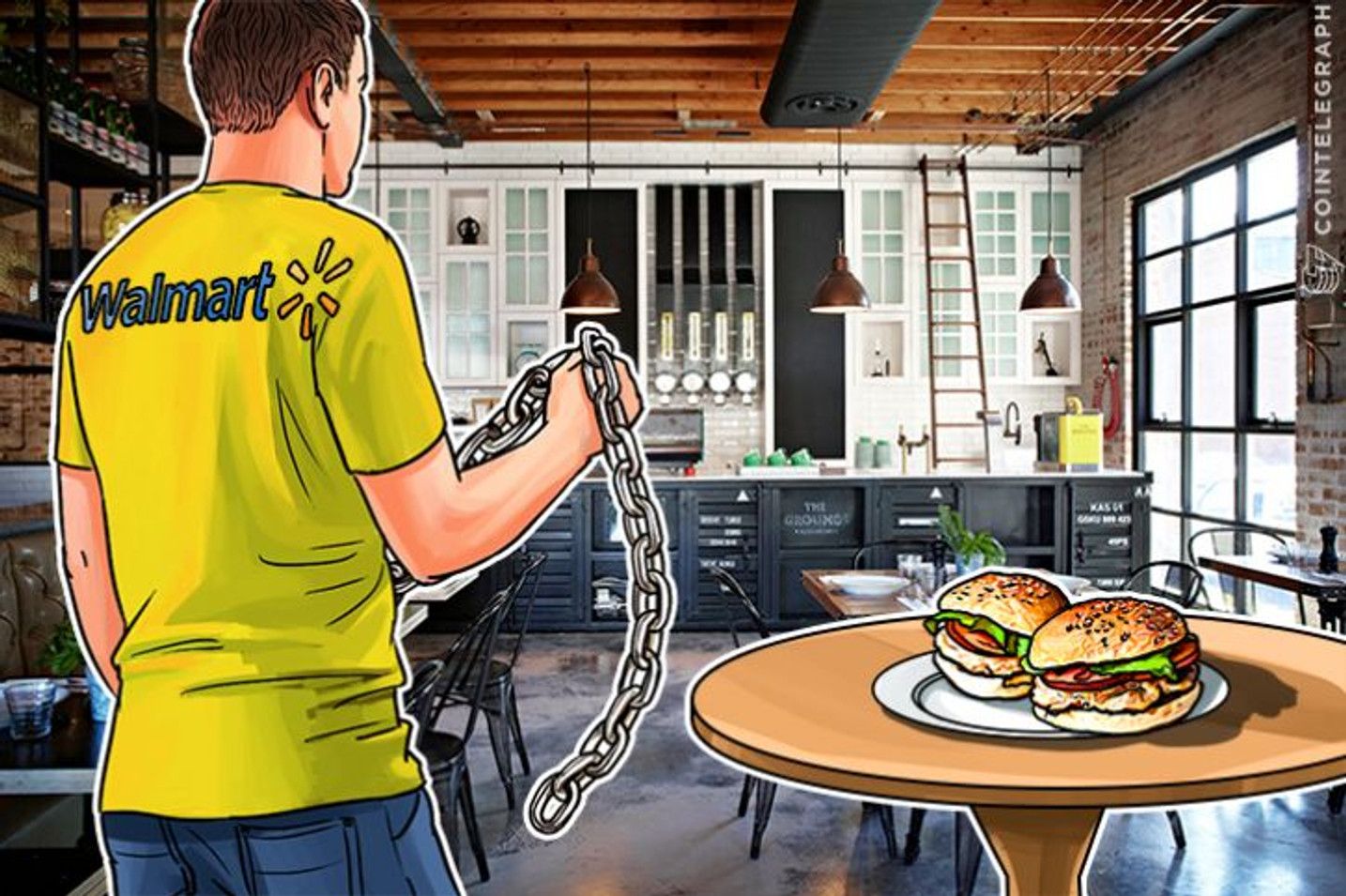ウォルマートがブロックチェーンを利用した安全な食品管理ソリューションの実験を開始