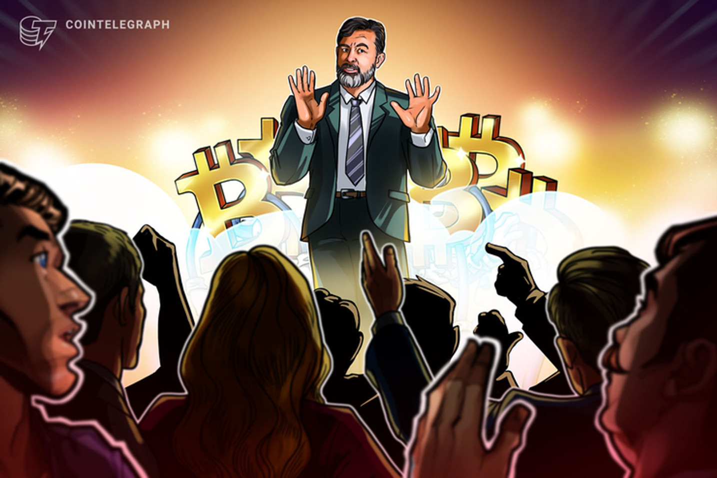 Com prejuízo de R$ 170 mil e ativos 'sequestrados', empresário protesta na sede do Bitcoin Banco