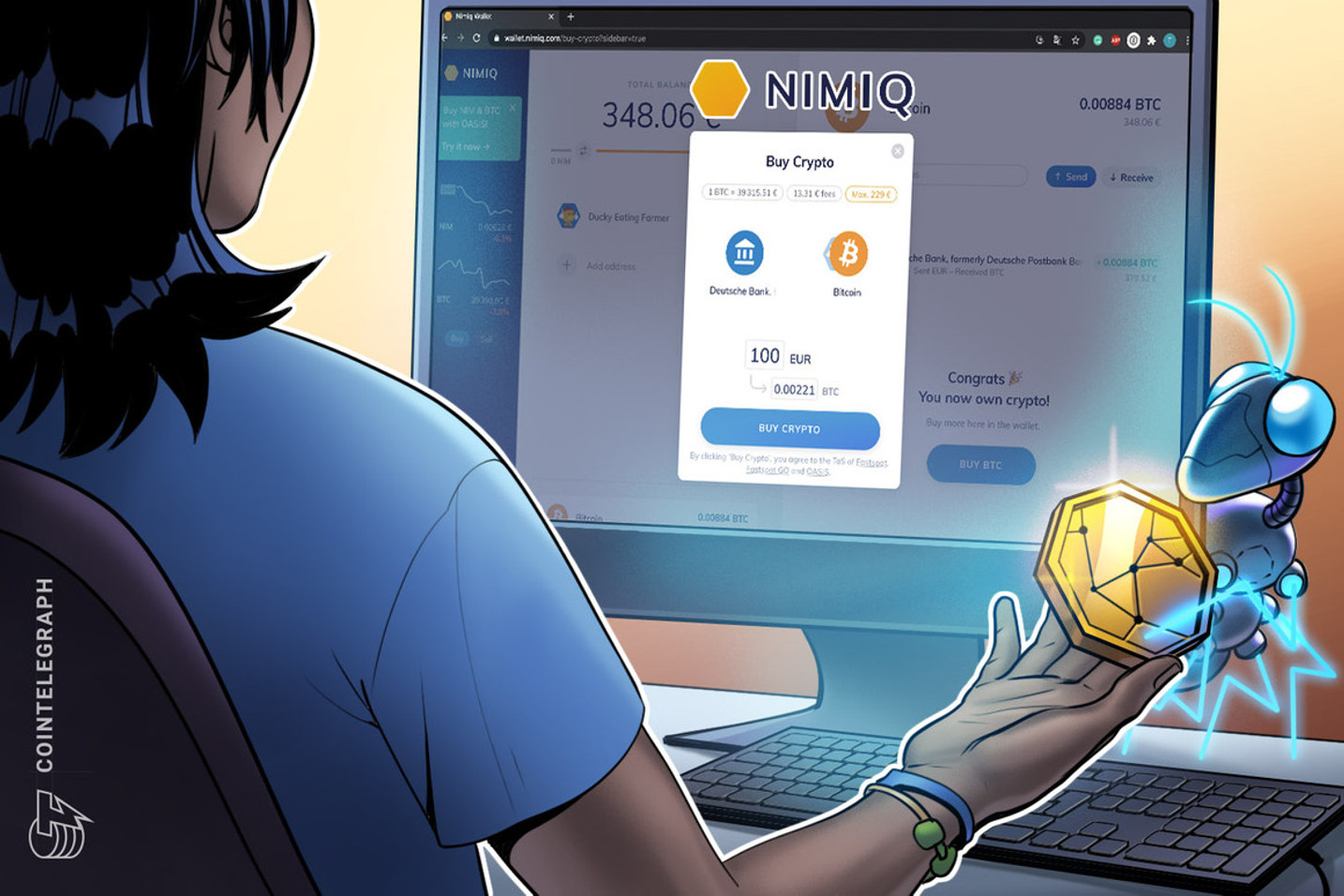 Deutsches Blockchain-Projekt ermöglicht den Krypto-Kauf direkt vom Bankkonto