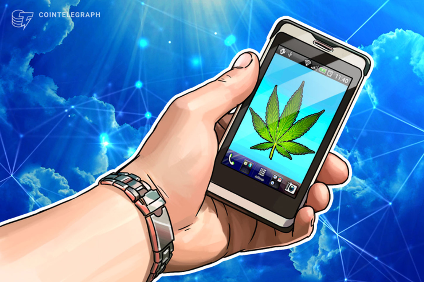 Blockchain oferece soluções para indústria da maconha