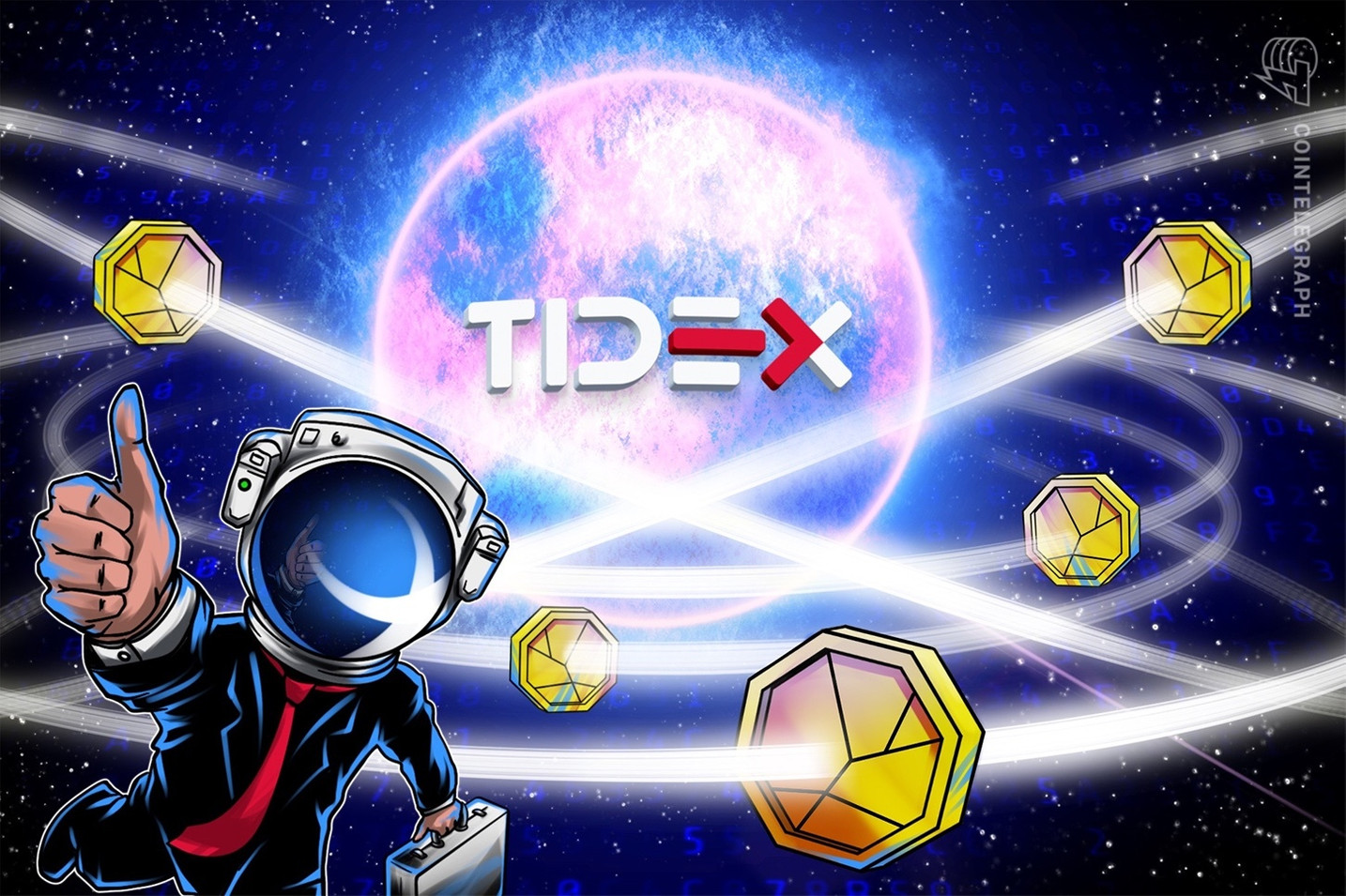 Tidex, airdrop, token satışları ve birçok güncellemeyle yeni bir başlangıç yaptığını duyurdu