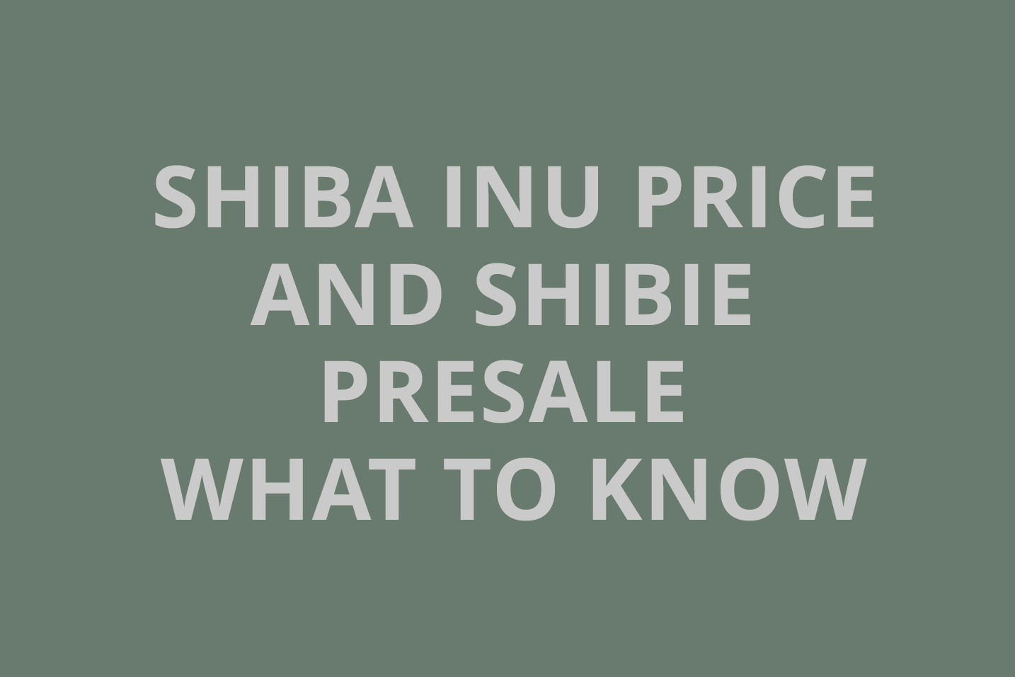 3 Reasons to watch the Shiba Inu price, while Shibie presale aims for $1M