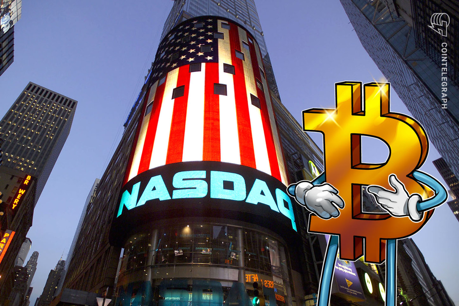 When will bitcoin trade on nasdaq