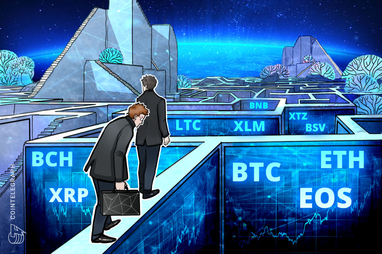 6,500ドルのサポート死守が焦点 仮想通貨ビットコイン・イーサ・XRP(リップル)のテクニカル分析【価格予想】