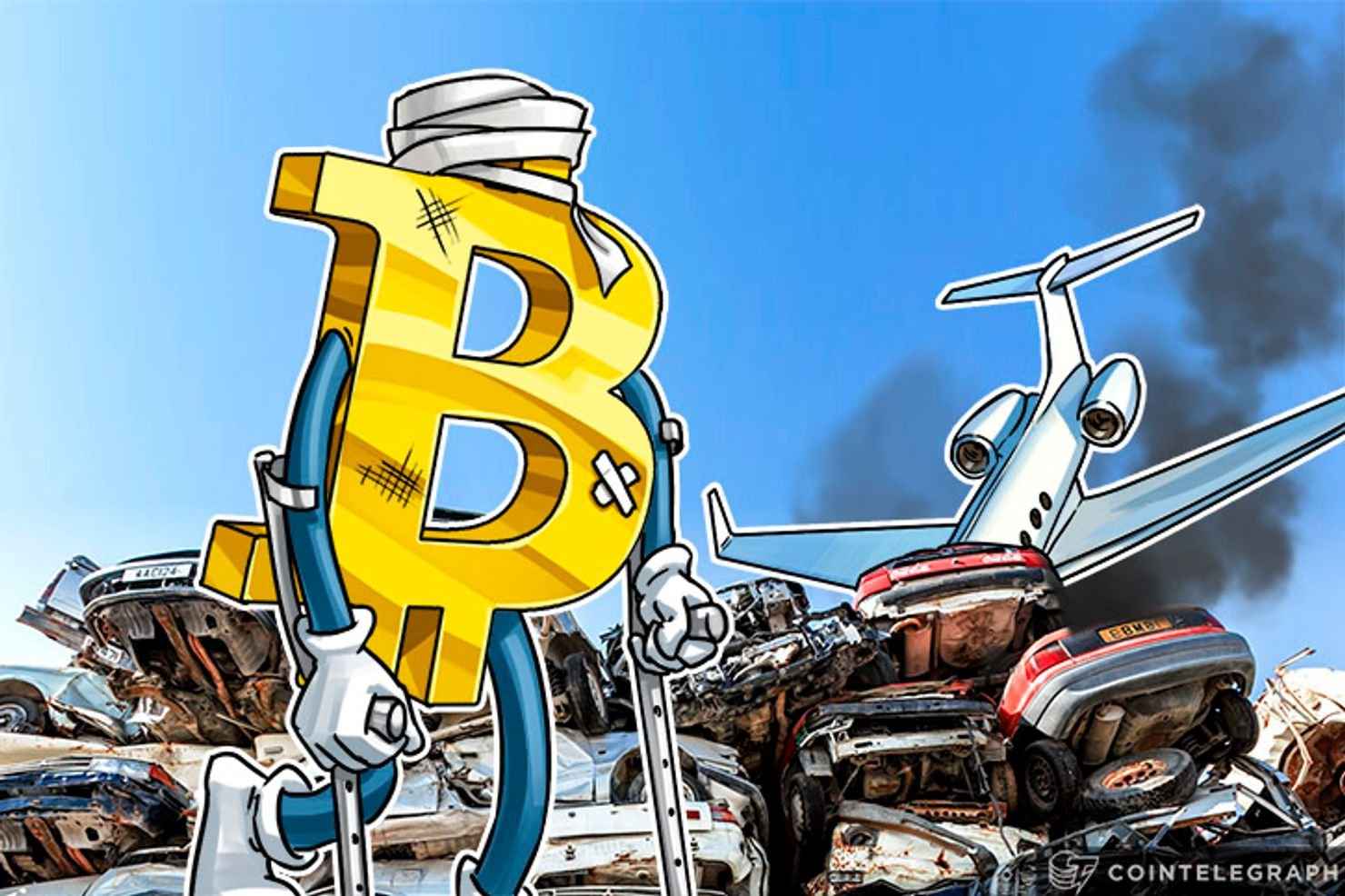 「最悪の恐れが現実に」著名アナリスト、仮想通貨ビットコインの今年ピークから50%下落で発言【ニュース】