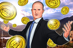 CEO di Coinbase: ogni settimana, le istituzioni depositano 200-400 milioni di dollari nelle criptovalute