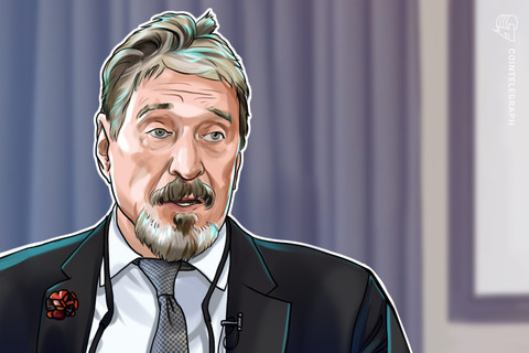 'I have nothing': Imprisoned John McAfee claims his crypto ...