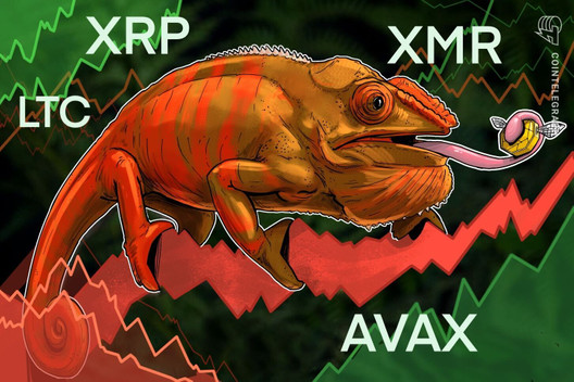 XRP, LTC, XMR y AVAX muestran signos alcistas mientras Bitcoin lucha por mantener el nivel de USD 28,000 thumbnail