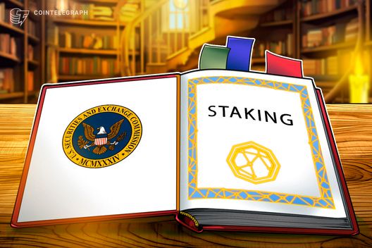 SEC crypto staking...