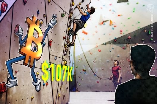 Bitcoin Holds $107K As...