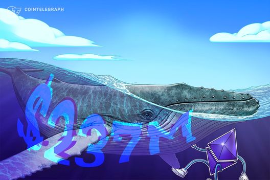 Ethereum risks 25% price drop as ‘massive whale’ moves 7M in ETH to exchanges