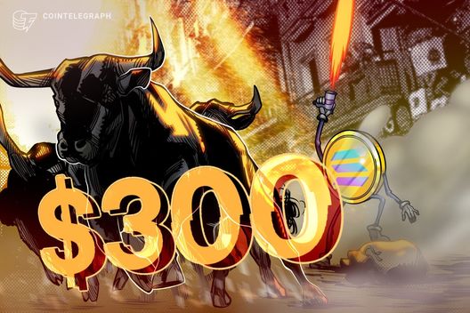 SOL price &#039;bull chart&#039; targets $300 as Solana ETF approval odds hit 99.7%