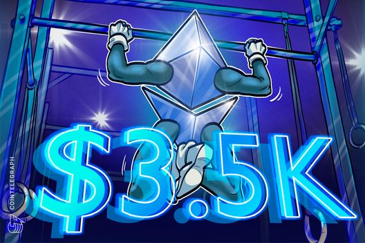 <div>Ethereum looks to break ,500 as RSI 'buy signal' targets K ETH price</div>