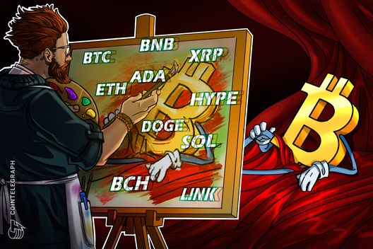 Price predictions 12/19: BTC, ETH, BNB, XRP, SOL, DOGE, ADA, BCH, HYPE, LINK