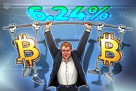 比特币需要6.24%的拉力才能在2025年结束: 分析员 - CoinTelegraph | Related Crypto Article