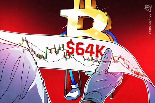 Bitcoin slips under $64K as record-high selling intensifies: Where is the price bottom? - CoinTelegraph | Related Crypto Article