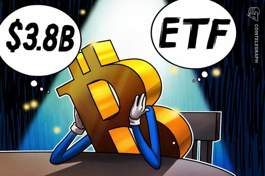 Spot Bitcoin ETFs record five weeks of net withdrawals, totaling .8B Spot Bitcoin ETFs record five weeks of net withdrawals, totaling .8B