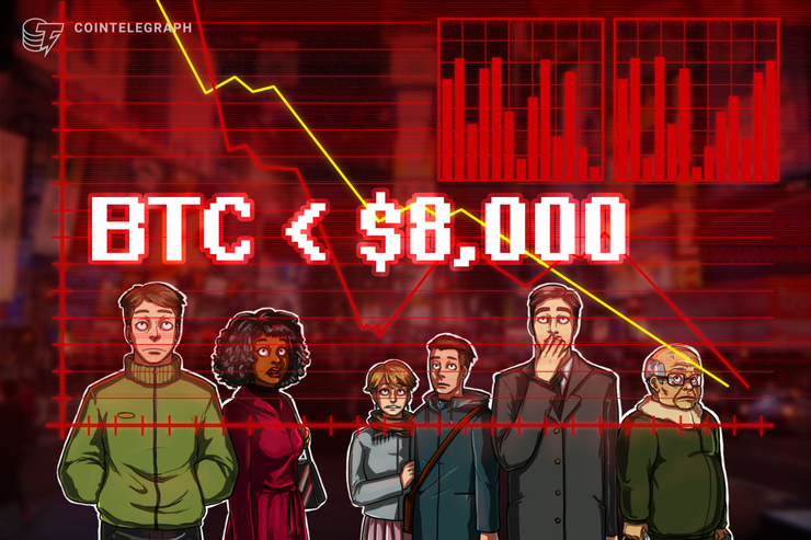 4年前の再現を!ビットコイン、10日ぶり8000ドル下回るも ”ハロウィーン・パンプ” 待望論【仮想通貨相場】