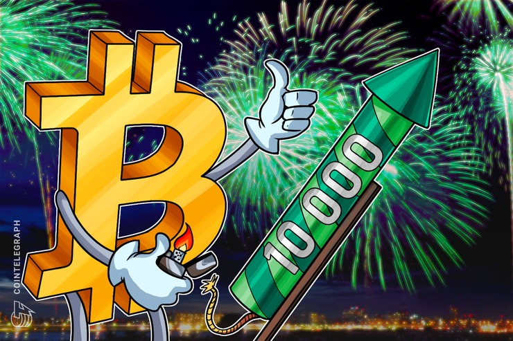 【速報】止まらないビットコイン、一気に1万ドル突破 「ありがとう中国」の声も【仮想通貨相場】