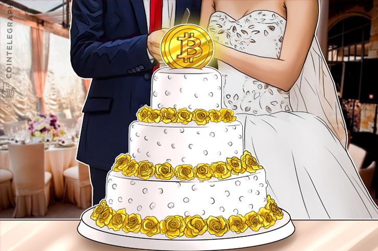Pure Bitcoin Bate Fine China nos Registros de Casamento dos EUA