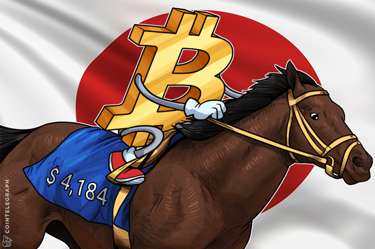 Bitcoin Supera os US$ 4.000 Devido a Forte Demanda Japonesa: CNBC
