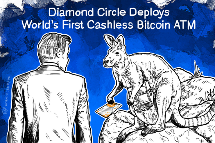 Diamond Circle Deploys World’s First Cashless Bitcoin ATM