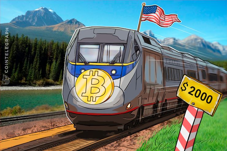 Bitcoin Price at $1,934 All-Time High, Led by US, to Reach $2,000 Soon