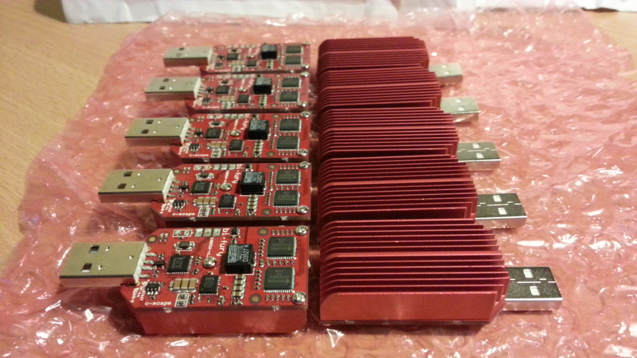 Faster Mining with Polish Innovation bi•fury 5GH USB ASIC