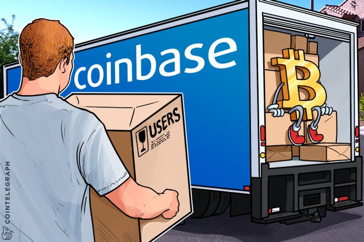 Base de usuários Bitcoin Aumenta, Coinbase Adiciona 1 Milhão de Usuários em 1 Mês Bitcoin User Base Surges, Coinbase Adds 1 Mln Users in 1 Month