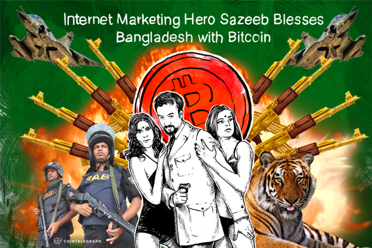 Internet Marketing Hero Sazeeb Blesses Bangladesh with Bitcoin