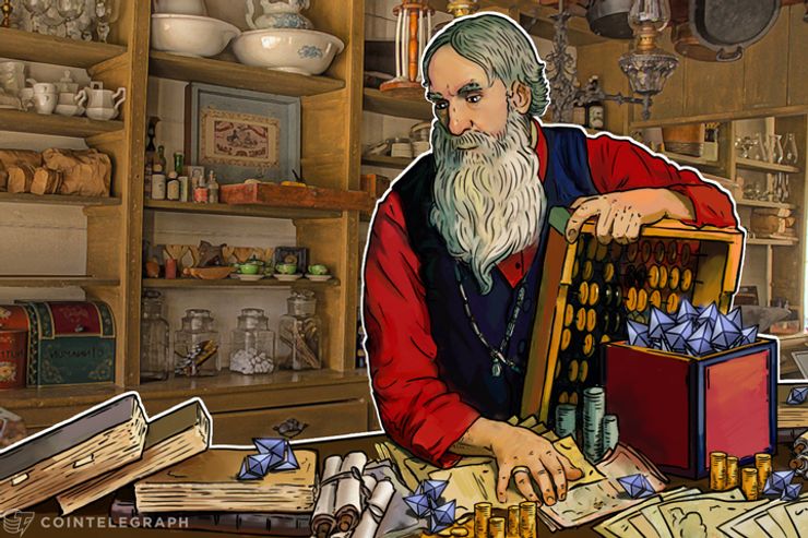 A merchant selling ethers
