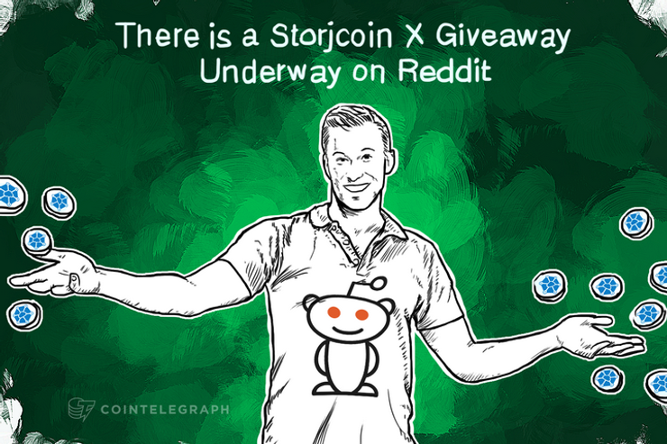 There is a Storjcoin X Giveaway Underway on Reddit