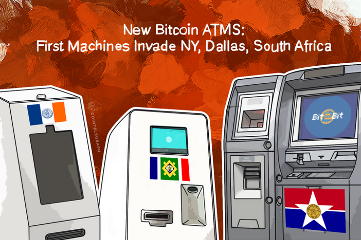 New Bitcoin ATMS: First Machines Invade NY, Dallas, South Africa