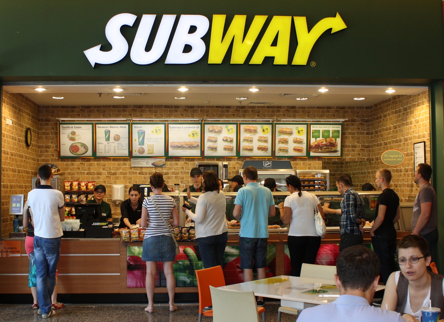 US ‘Subway’ sandwich shop accept bitcoins