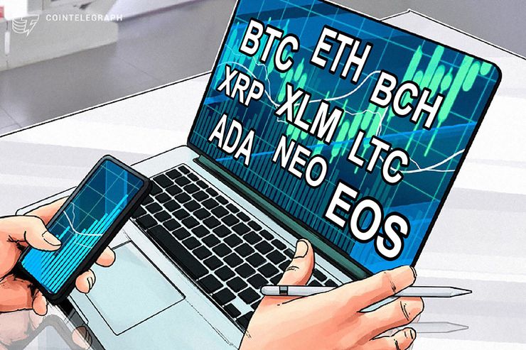 3月26日 仮想通貨チャート分析 : ビットコイン イーサリアム ビットコインキャッシュ リップル ステラ ライトコイン カルダノ NEO EOS