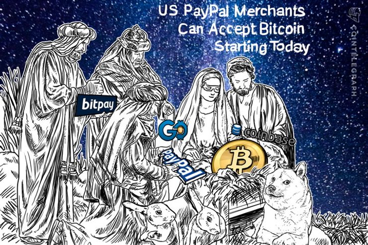 US PayPal Merchants Can Accept Bitcoin Starting Today