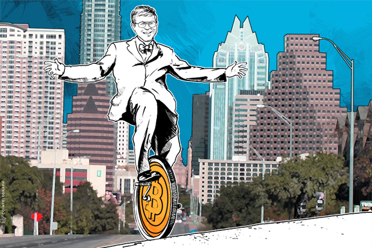Paul Snow Rides 21 Miles on a Unicycle to Texas Bitcoin Conference