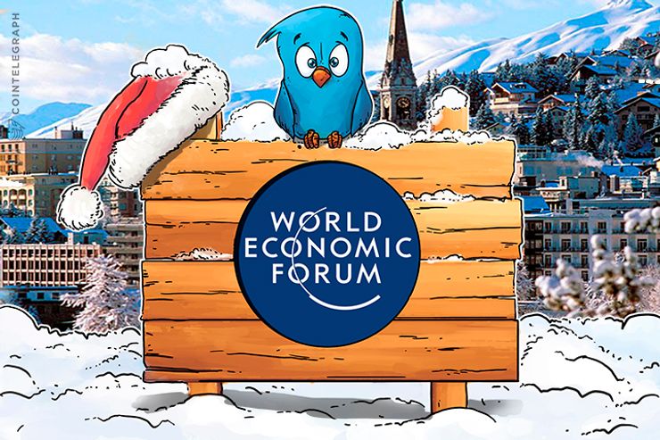 Twitter reacciona a la siembra del terror acerca de las criptomonedas en Davos WEF