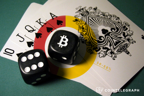 50 to 60% of Bitcoin transactions made on gambling sites