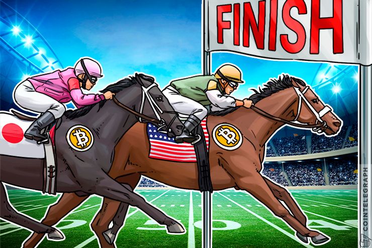 How US Briefly Overtook Japan And Became Largest Bitcoin Exchange Market