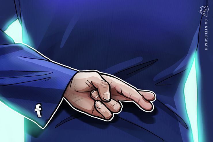 Anúncios do Facebook sobre a reversão na proibição dos anúncios cripto, foram bloqueados pelo próprio Facebook
