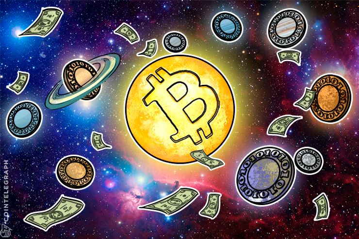 Com as altcoins caindo, Bitcoin ajuda o criptomercado a sustentar a capitalização de US $ 200 bilhões