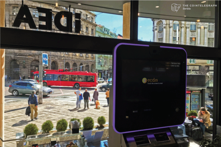 ECD: U IDEA London prodavnici postavljen jedini dvosmerni bitkoin automat u Srbiji