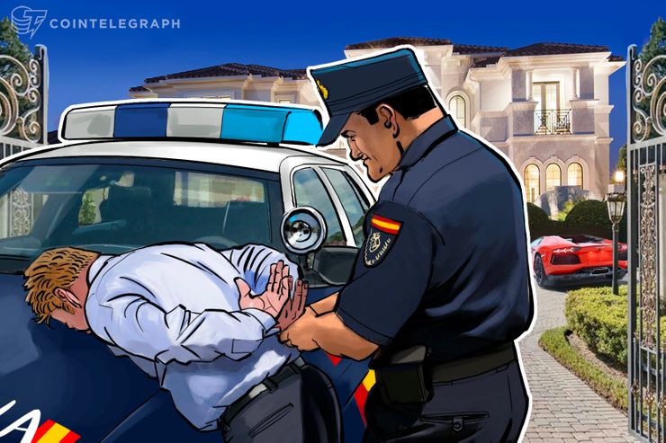 Pandilla de ciberdelincuentes ruso-ucraniana arrestada en España, supuestamente usó BTC para lavar $1.24 mil millones