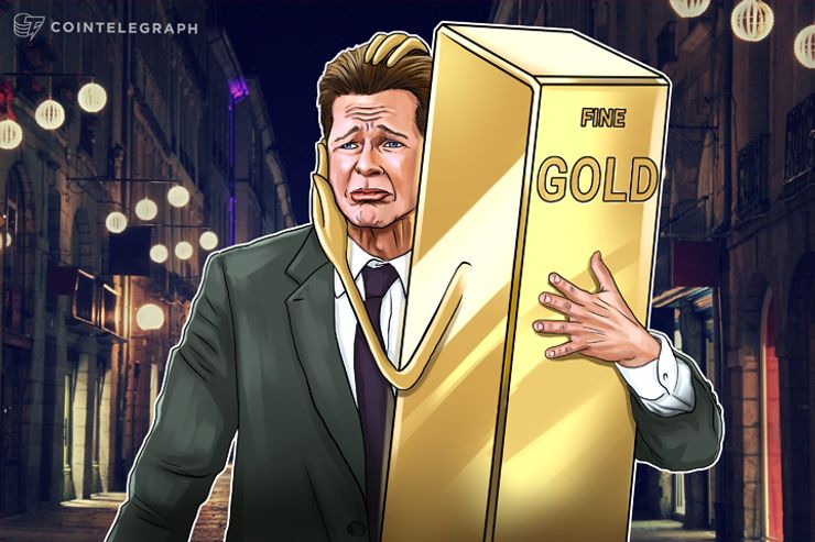 مبيعات الذهب ترتفع خلال انهيار سوق العملات الرقمية، مما يبرز الصلة العكسية