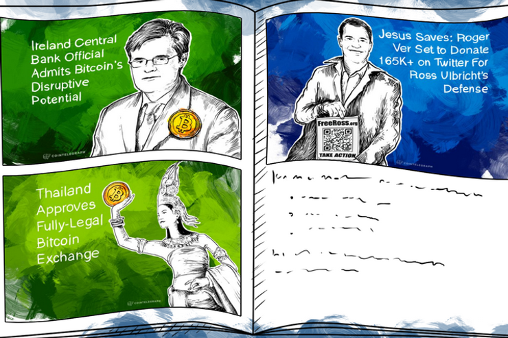 Weekend Roundup: New Exchanges in Thailand and Vietnam; Roger Ver Raises Money for Ulbricht’s Defense Fund