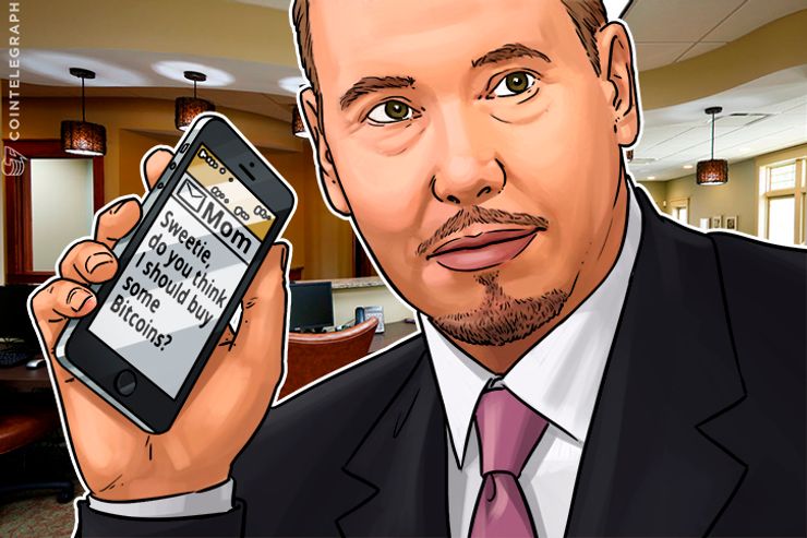 O que fazer quando a sua mãe de repente abraça a Bitcoin Mania