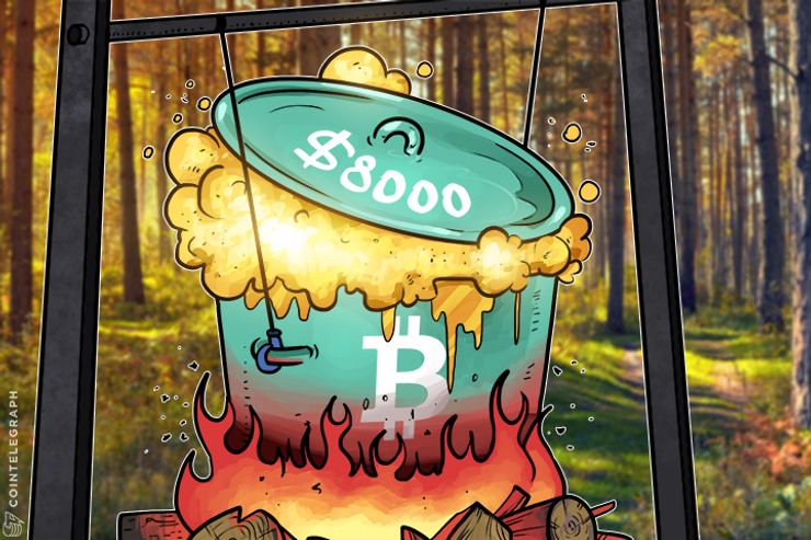 Bitcoin bate os US $8,000, Lightning triunfa e Cash tropeça