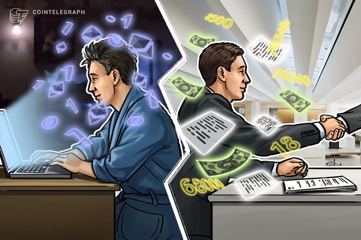 ICO man and Venture Capital startup man